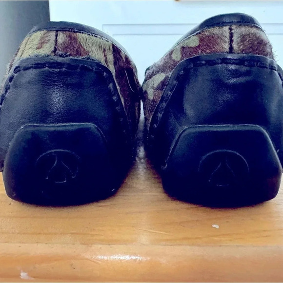 The Wishbone Collection army loafer moccasin pony hair leather 9.5 street camo - Picture 5 of 5